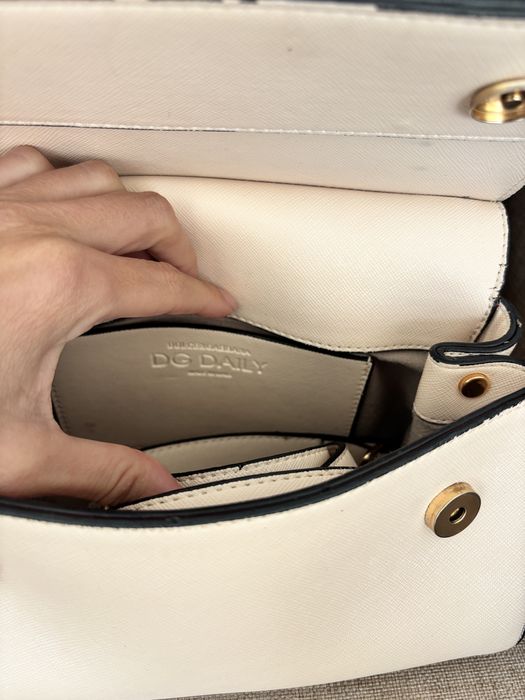 Чанта бежова среден размер