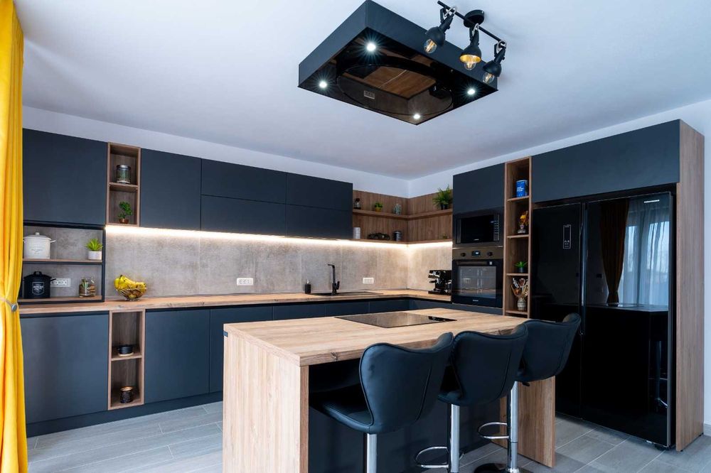 Mobilier la comandă PAL/MDF – bucătării, living, dormitoare, dressing