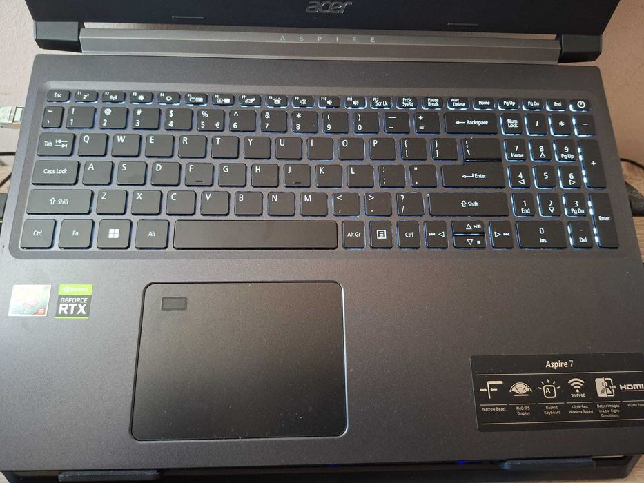 Laptop Gaming Acer Aspire 7 a715 43g r02p