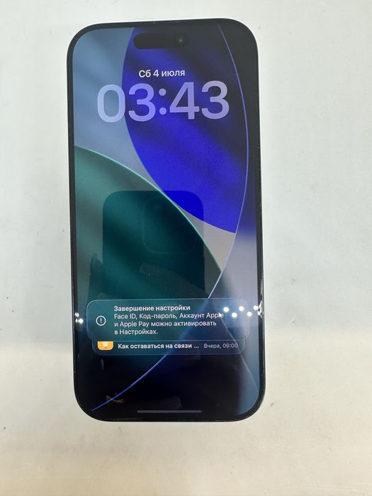 IPhone 16 pro 256 GB Black imei 94007 Pintel.kz