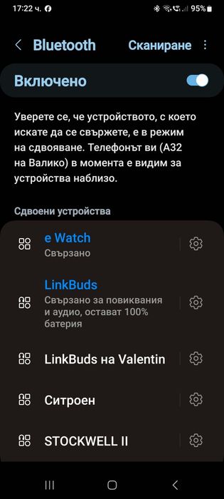 Слушалкш SONY WF-L900W