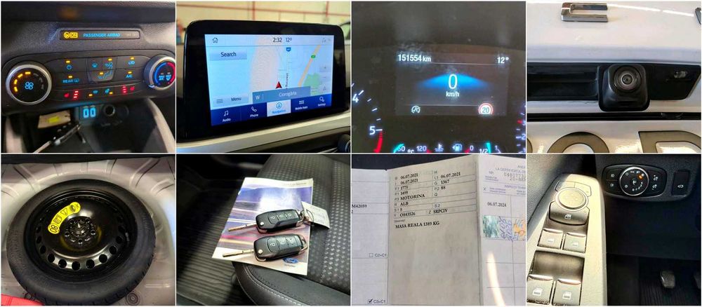 Focus 1.5 ECOBlue 120HP Connected la 8750€. Istoric Service. TVA deductibil.