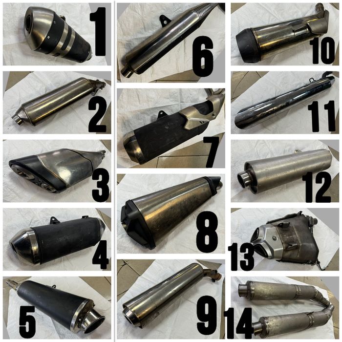 Ауспуси / гърнета оригинални OEM за Honda / Suzuki / Kawasaki и др