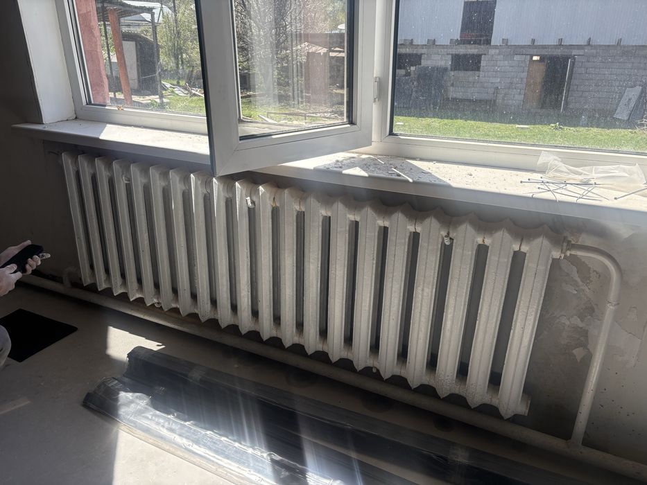 Чугунные батареи.