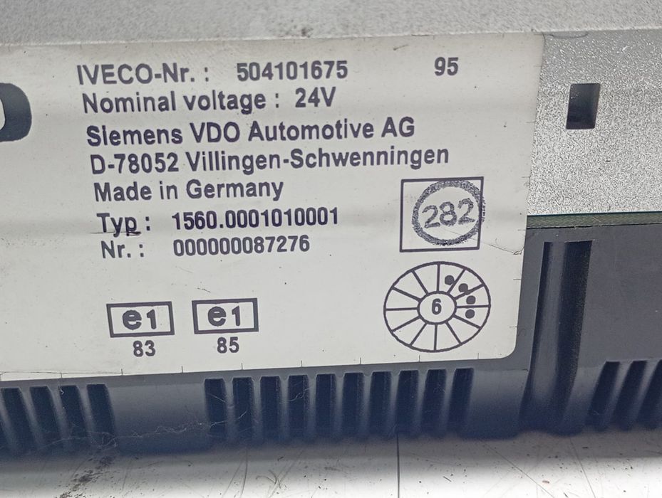 Ceasuri de bord 504101675 IVECO Eurocargo 2 (2002 - 2015) 3.9 d F4AE0481