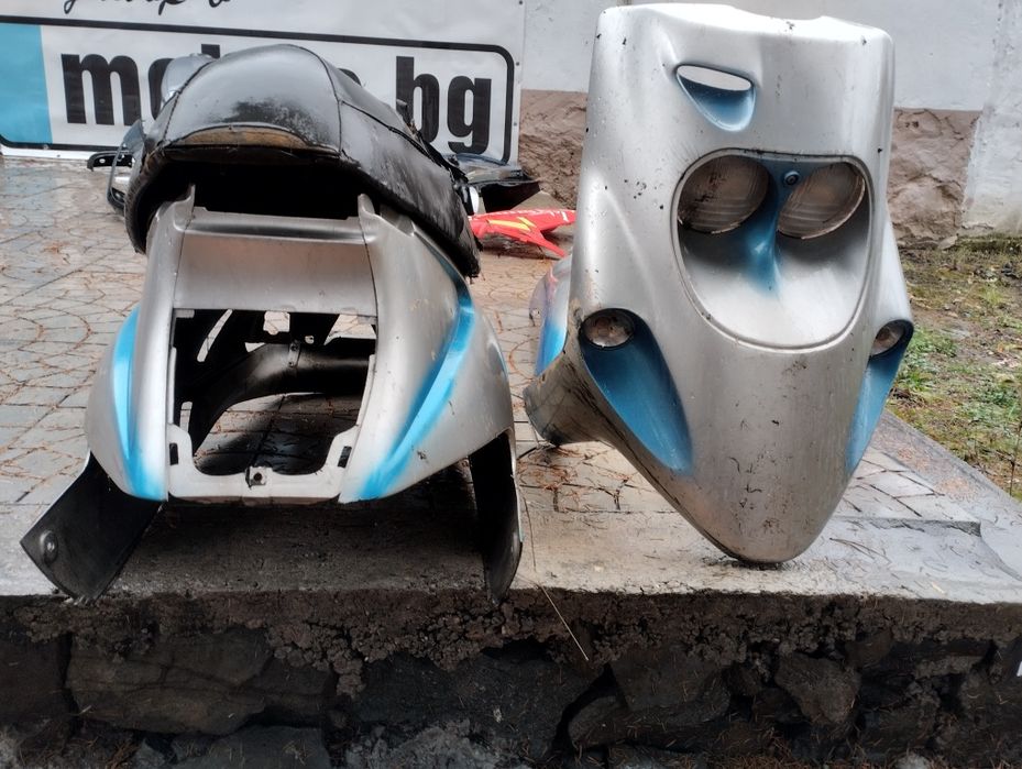 Malaguti f10 f12 f15 Спойлери и пластмаси