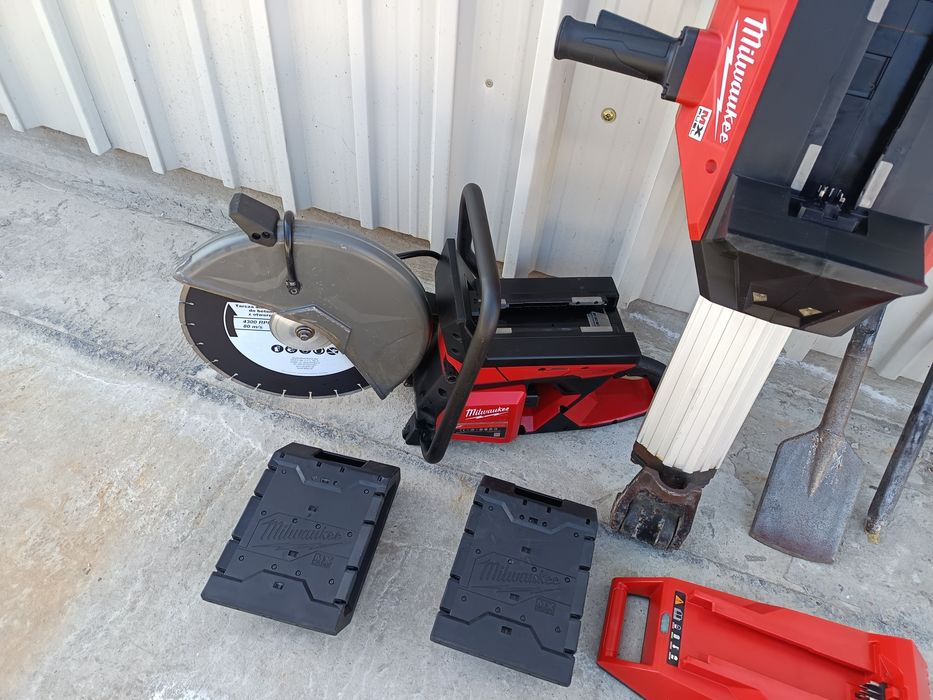 Set Milwauckee MXF fuel brushless picamer demolator și debitator beton