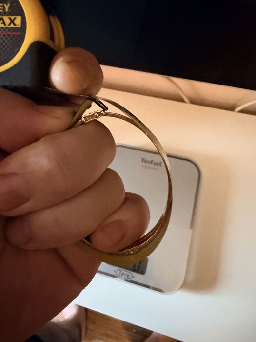 Bratara aur Cartier Love aur 14 karate 9 gr. diametru 18 cm pret 3700