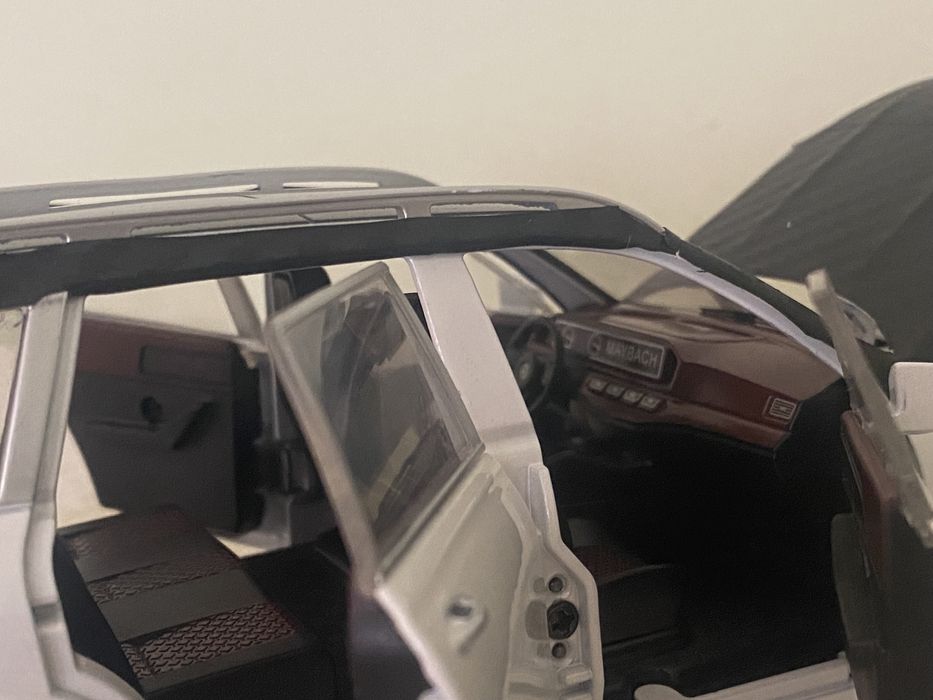 Железная модель Mercedes-benz GLS 600 MAYBACH