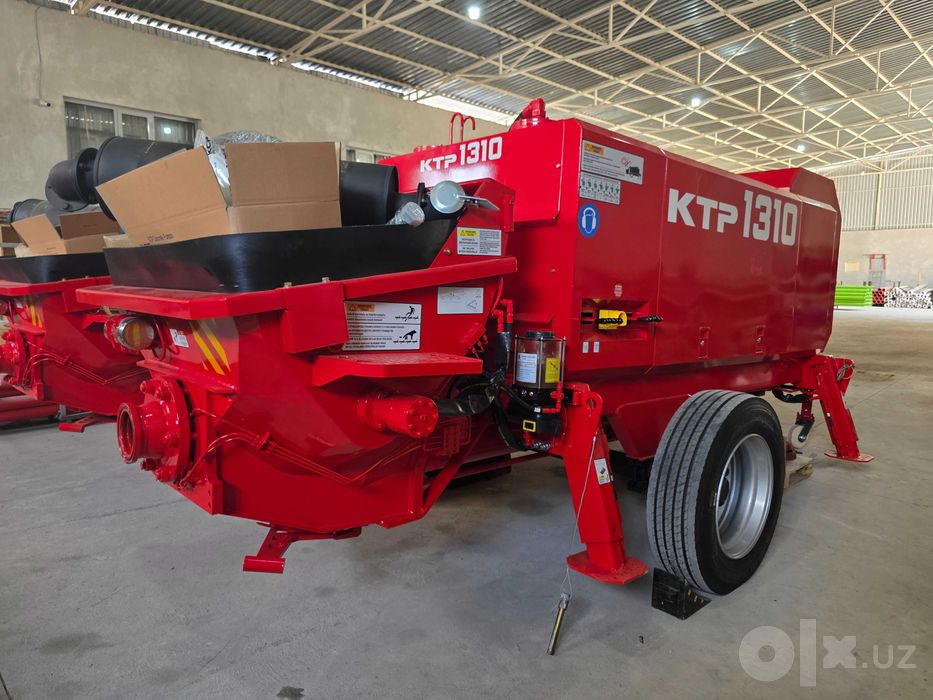Стационарный бетононасос KTP1310  из Республики Корея от Завода КСР