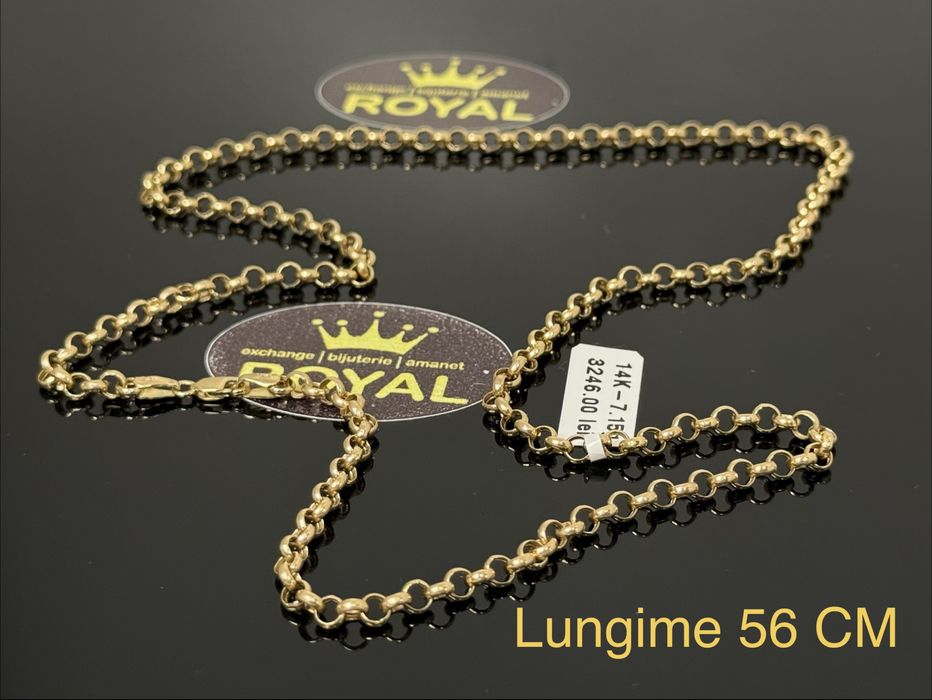 Bijuteria ROYAL : Lant AUR 14K  7.15 GR