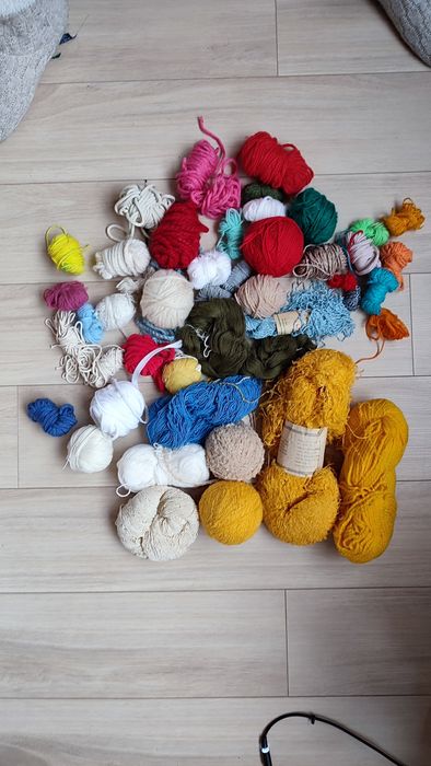 Прежда, кълбета, гранки