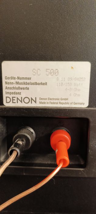 Boxe incinte pasive Denon SC 500 Heco Elac Pilot MB Quart Canton Arcus  Quadral