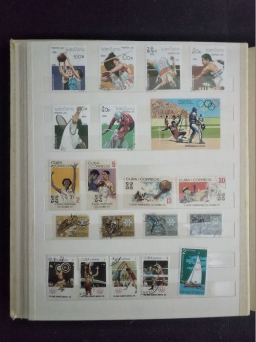 Марки почтовые тематика "СПОРТ", коллекция