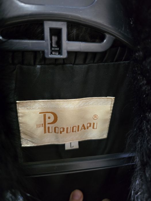 Шуба мутон с норкой