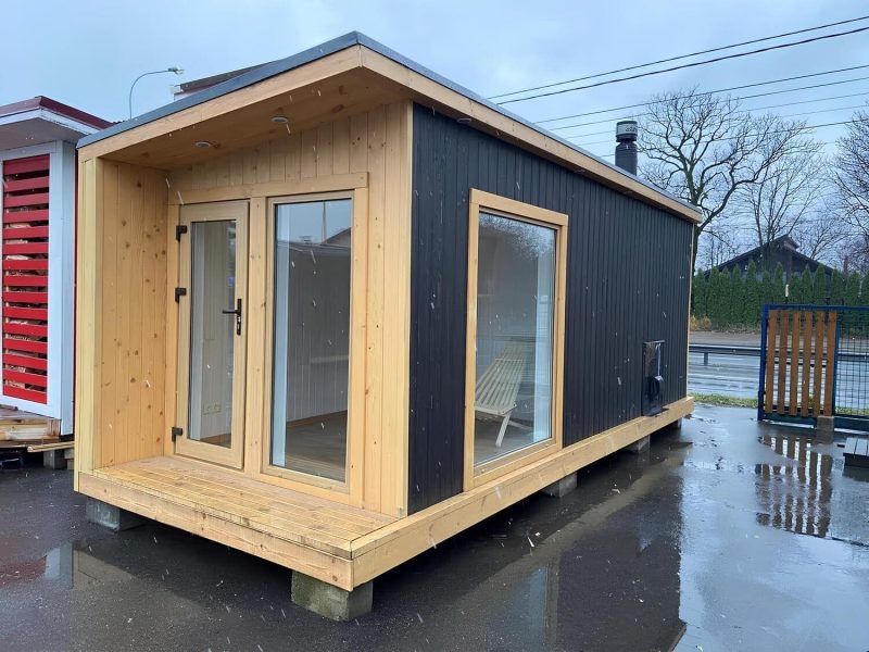 Модульные каркасные бани