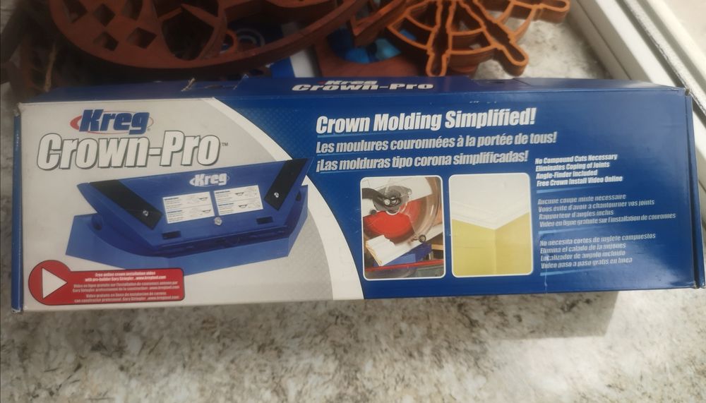 KREG Crown-Pro  для распила под углом.