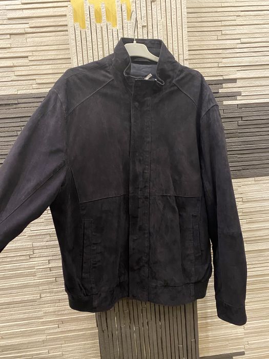 Мъжко яке естествен велур Digel