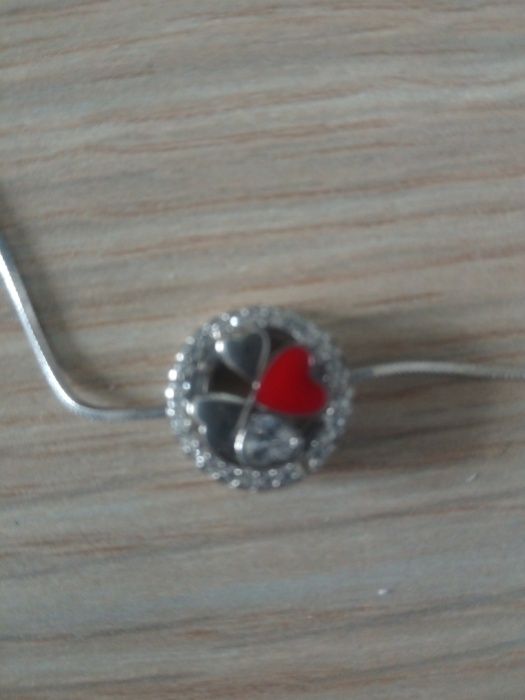 Charm din argint pentru bratara Pandora plata