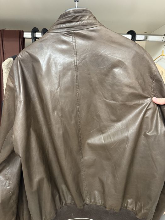 Кожаная куртка италия