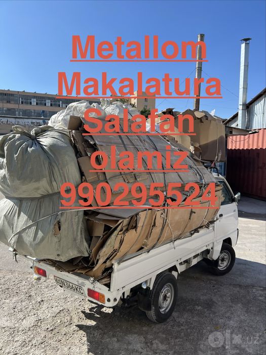 Metallom makalatura salafan olamiz