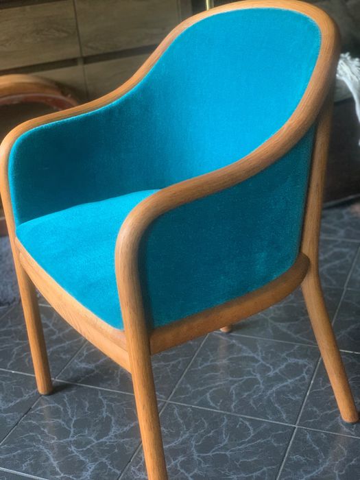 Дизайнерски трапезни столове на Ward Bennet  -,1983 г