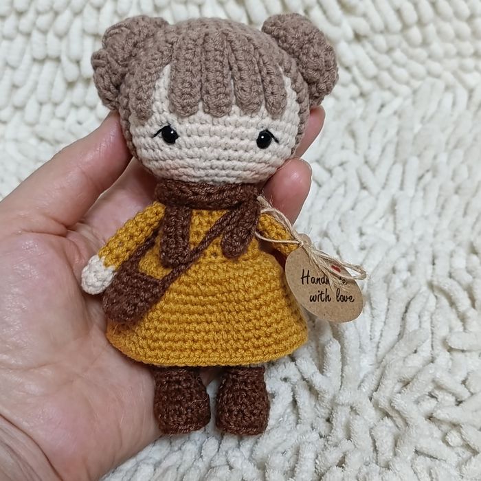 Карманные игрушки вязанные крючком hand  made