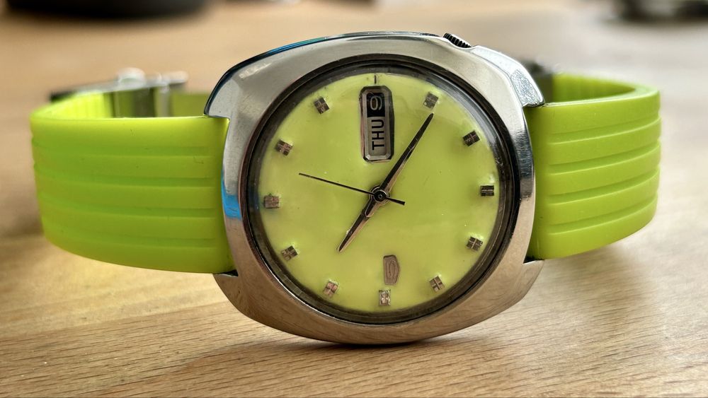 Seiko 5 от септември 1971г. Уникат- един, единствен екземпляр в света.