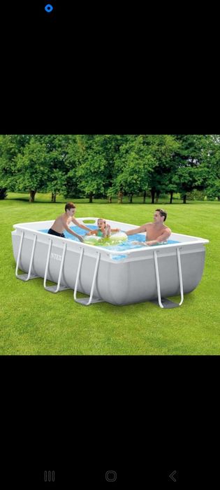 Intex бассейн 300х175х80 каркасный