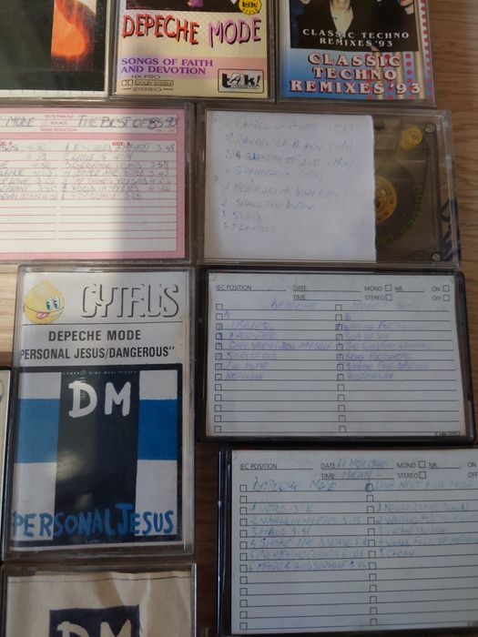 Casete audio Depeche Mode