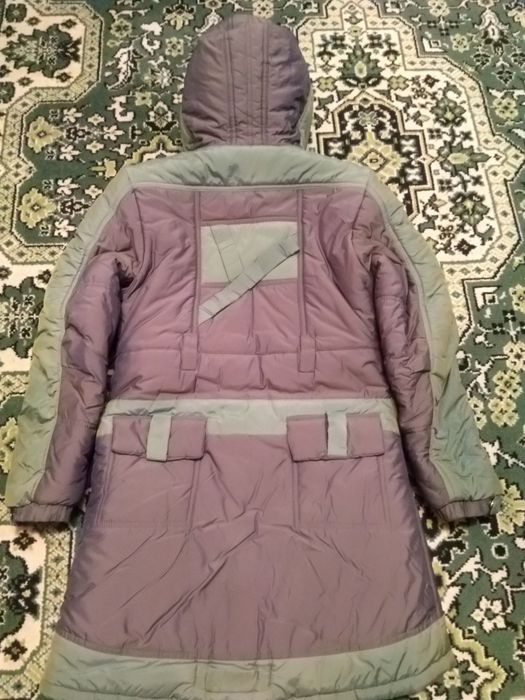 Пуховик на девочку рост 140