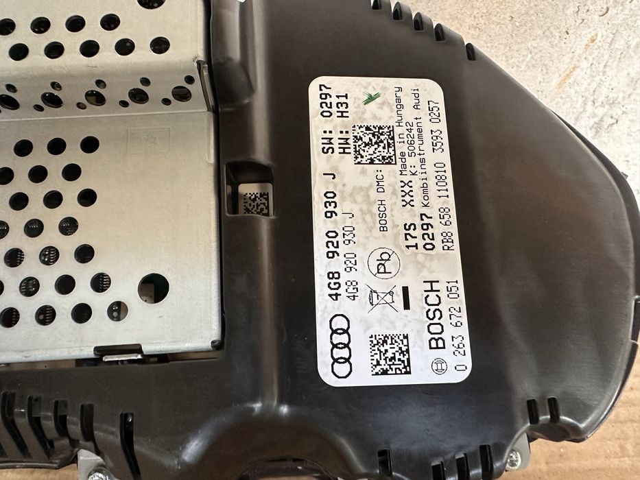 Километраж ауди а6 а7 / audi a6 a7 / 4G8 920 930 J