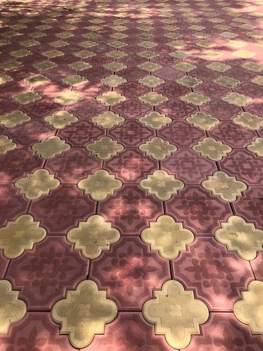 Pavaje pavele dale pentru Gradina. Montaj transport pentru pavaje