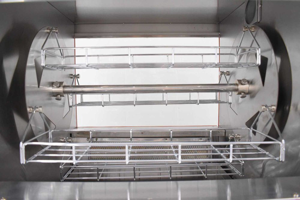 REDUCERE Cuptor rotiserie gaz 4 cosuri 8-12 pui- TRANSPORT GRATUIT