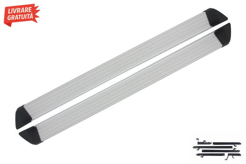 Praguri Trepte Laterale cu Placi de Protectie Nissan X-Trail II T31 No