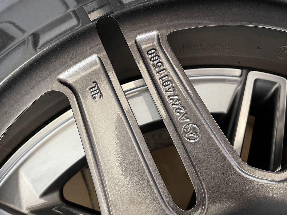 jante originale mercedes amg r19 gla glb w247 echipate iarna ca noi