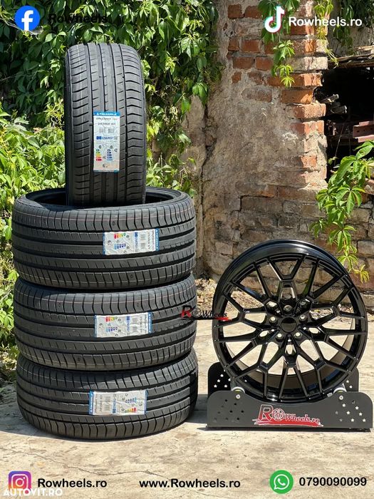 Jante BMW20 R20 BMW F01 F02 F10 F12 F13 E60 E90 F30 F31 E90 E91 Seria 5 seria7 Roti BMW Model M R20 cu anvelope vara/iarna inclus