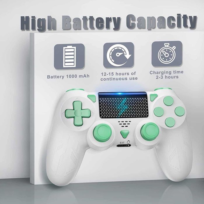 Безжичен контролер за PS-4 безжичен геймпад с двойна вибрация с Turbo