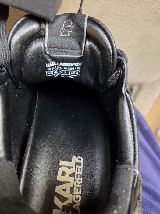 Оригинални кожени  маратонки Karl Lagerfeld