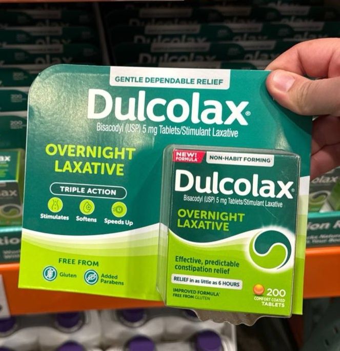 Dulcolax Laxative  надёжное облегчение при запоре 300 таблеток