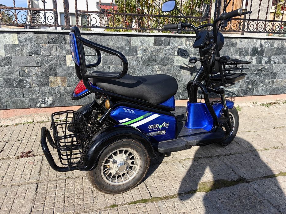 Електрическа триколка М3 двуместна