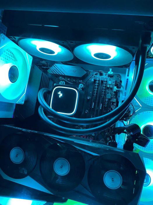 Vand Cooler DeepCool LE500 MARRS, 240mm, cu lichid, skt. Intel/ AMD