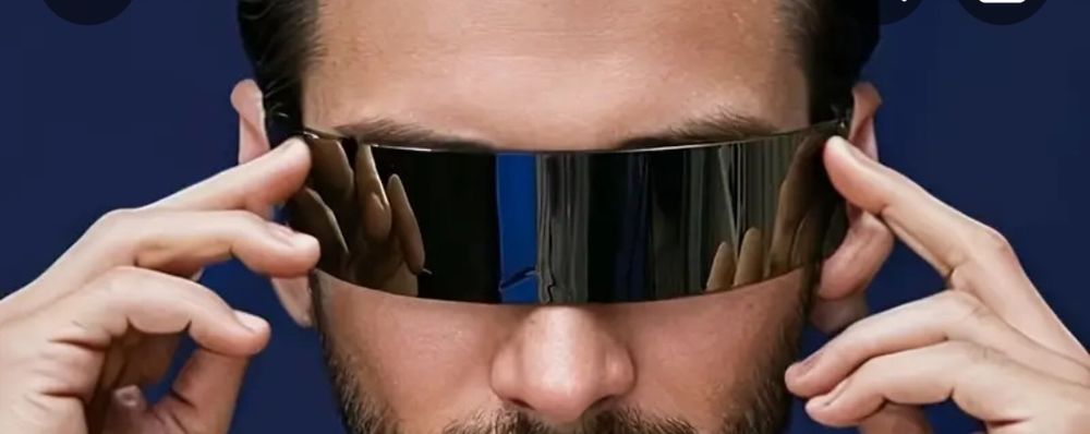 Продам стильные очки киберпанк