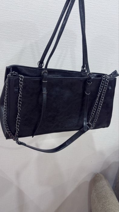 Сумка черная Zara