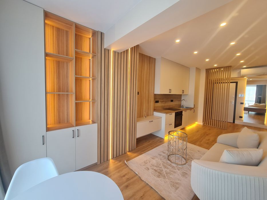 Vând apartament cu două camere în bloc nou mobilat si utilat