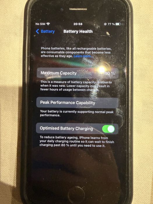 Iphone 7 128gb 100% батерия