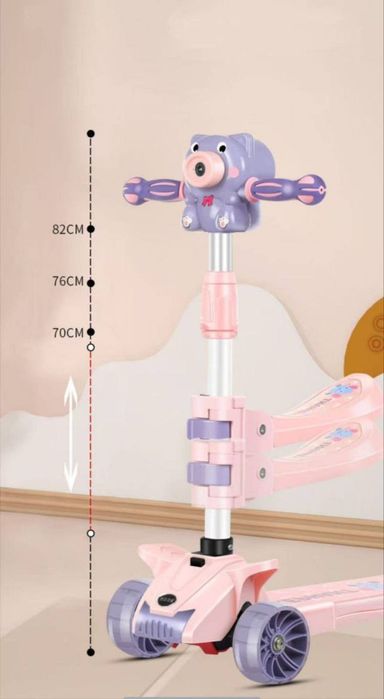 Trotineta cu lumini!