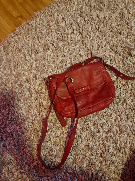 Geanta Massimo Dutti piele naturala