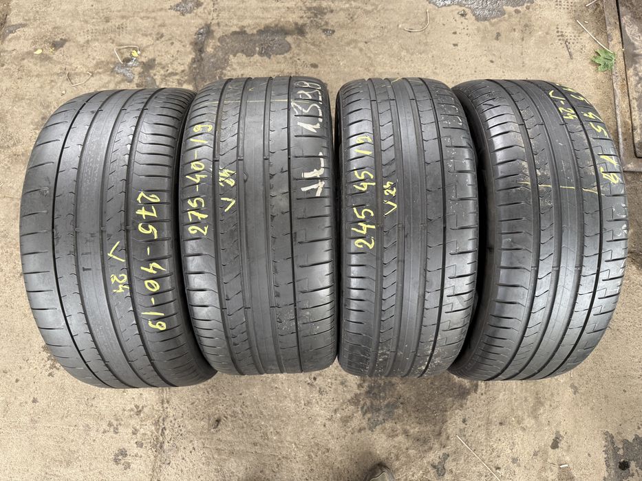 4 Anvelope Vara 245/45/19 cu 275/40/19 Pirelli 2024