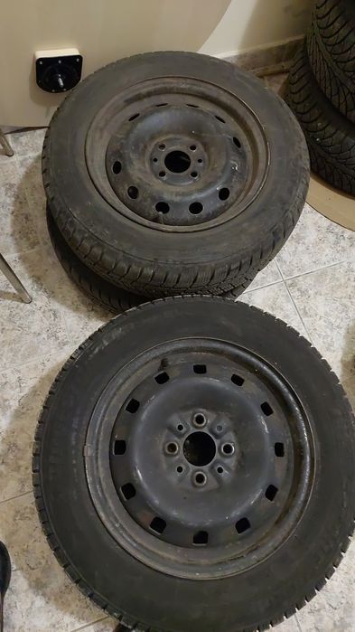 Джанти метални  14" цола  4 бр. + зимни гуми